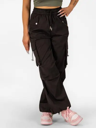 BRASIL BEAUTY Street Cargo Pants - Black