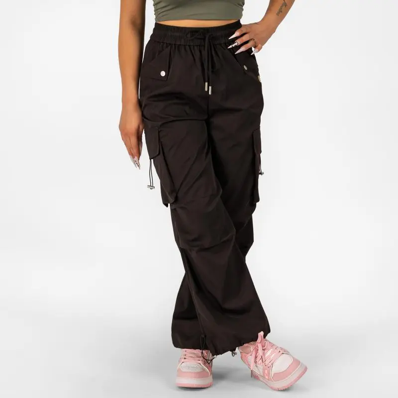 BRASIL BEAUTY Street Cargo Pants - Black