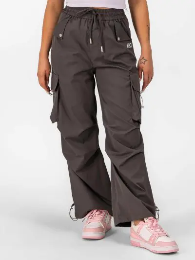 BRASIL BEAUTY Street Cargo Pants - Slate Gray