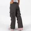 BRASIL BEAUTY Street Cargo Pants - Slate Gray