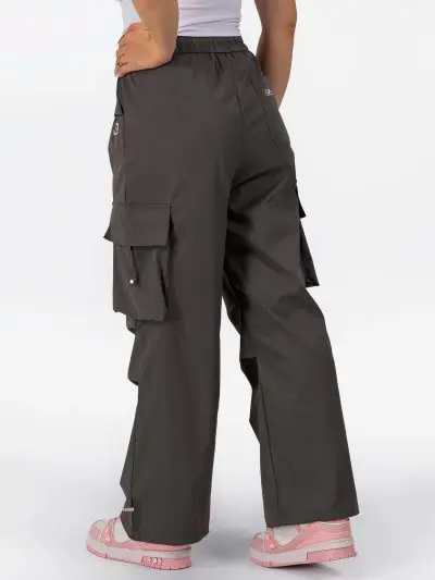BRASIL BEAUTY Street Cargo Pants - Slate Gray