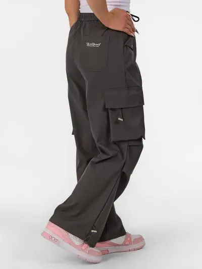 BRASIL BEAUTY Street Cargo Pants - Slate Gray