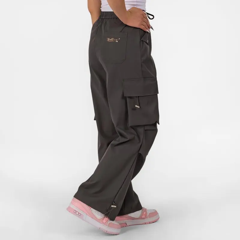 BRASIL BEAUTY Street Cargo Pants - Slate Gray