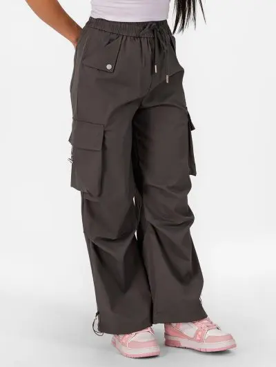 BRASIL BEAUTY Street Cargo Pants - Slate Gray