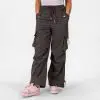 BRASIL BEAUTY Street Cargo Pants - Slate Gray