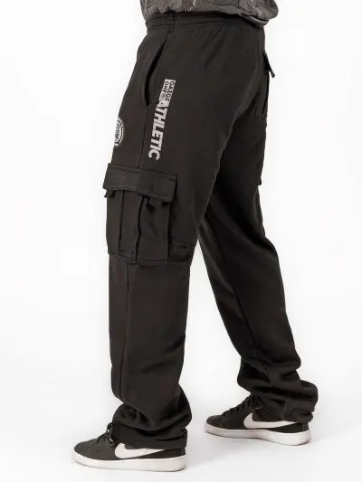 GAZOZ Athletic Sweatpants-black