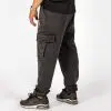 GAZOZ Grey Cargo College Pants