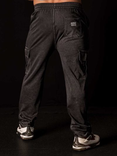 GAZOZ Grey Cargo College Pants