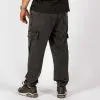 GAZOZ Grey Cargo College Pants
