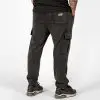 GAZOZ Grey Cargo College Pants