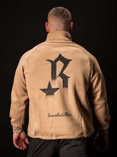 GAZOZ Rebel Star Pullover Oversize Hoodie
