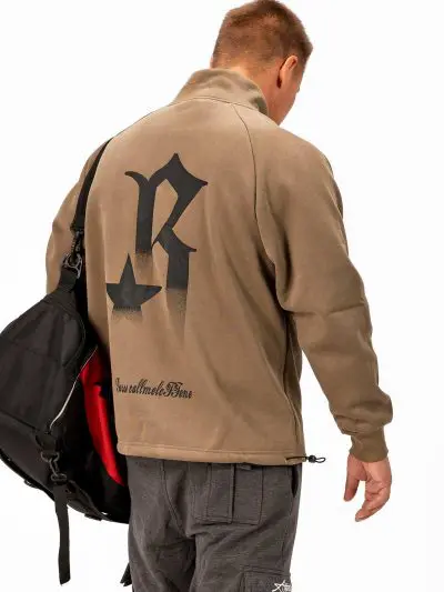 GAZOZ Rebel Star Pullover Oversize Hoodie