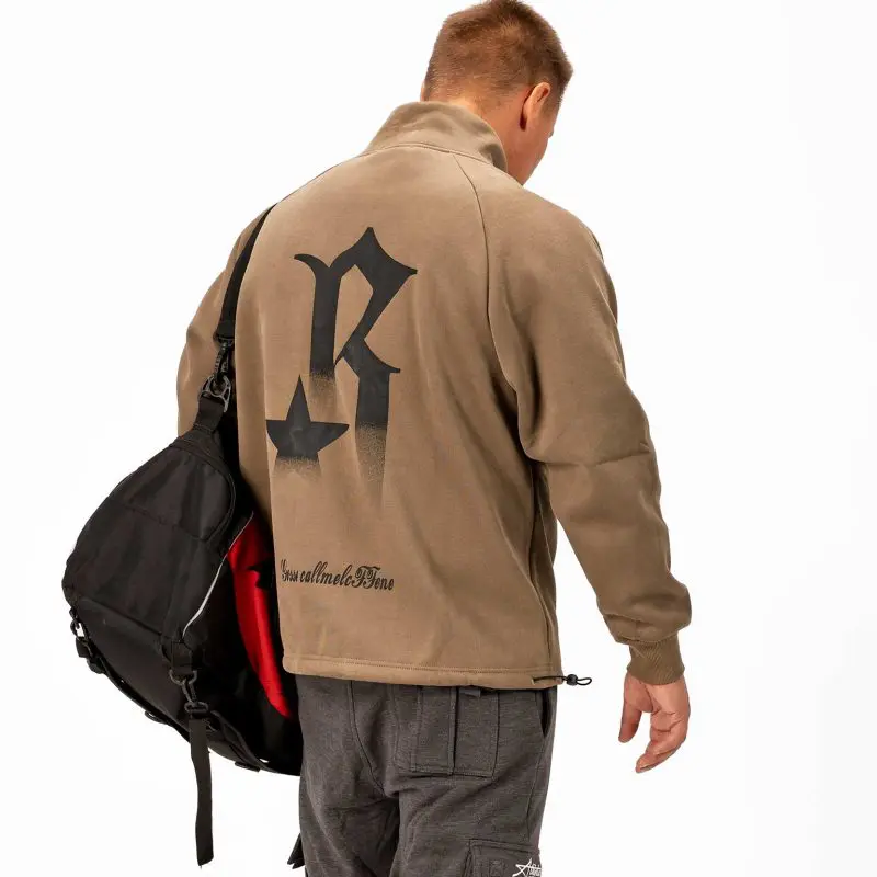 GAZOZ Rebel Star Pullover Oversize Hoodie