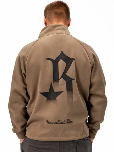 GAZOZ Rebel Star Pullover Oversize Hoodie