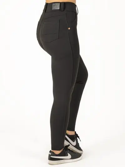 BRASIL BEAUTY Elise Zipper Leggings - Black