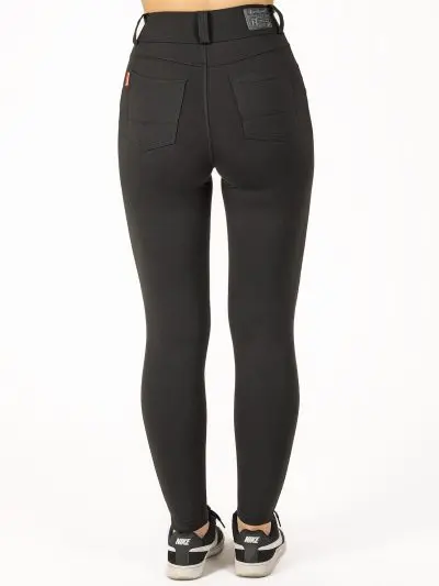 BRASIL BEAUTY Elise Zipper Leggings - Black