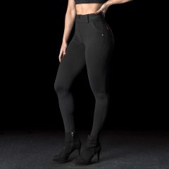 BRASIL BEAUTY Elise Zipper Leggings - Black