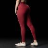 BRASIL BEAUTY Elise Zipper Leggings - Red