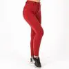 BRASIL BEAUTY Elise Zipper Leggings - Red