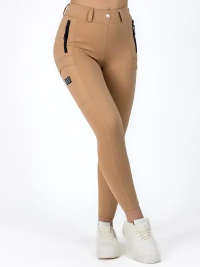 BRASIL BEAUTY Giselle Active Leggings-Sand