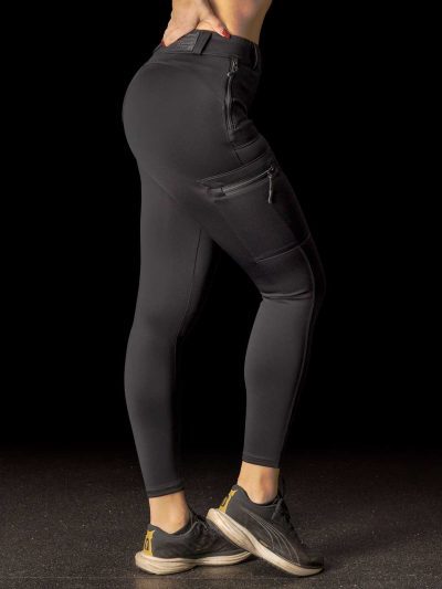 BRASIL BEAUTY Giselle Cargo Leggings - Black