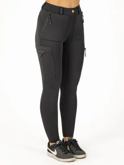BRASIL BEAUTY Giselle Cargo Leggings - Black