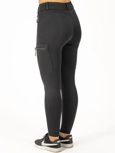 BRASIL BEAUTY Giselle Cargo Leggings - Black