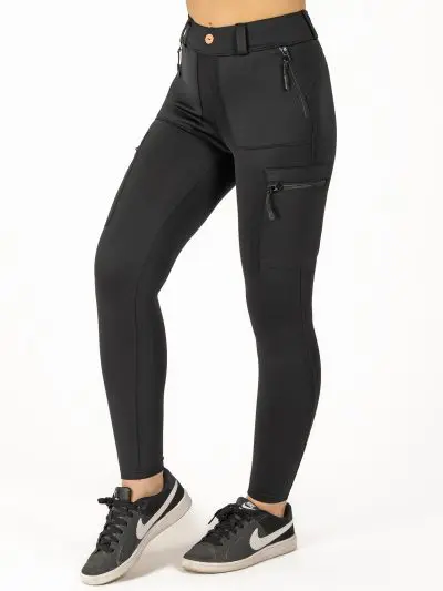 BRASIL BEAUTY Giselle Cargo Leggings - Black