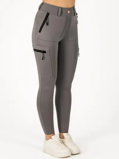 BRASIL BEAUTY Giselle Cargo Leggings - Grey