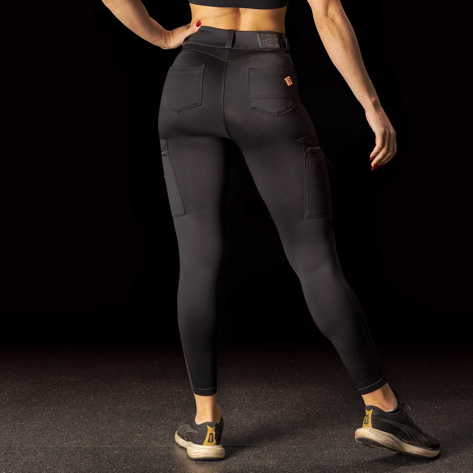BRASIL BEAUTY Giselle Tactical Leggings – Black