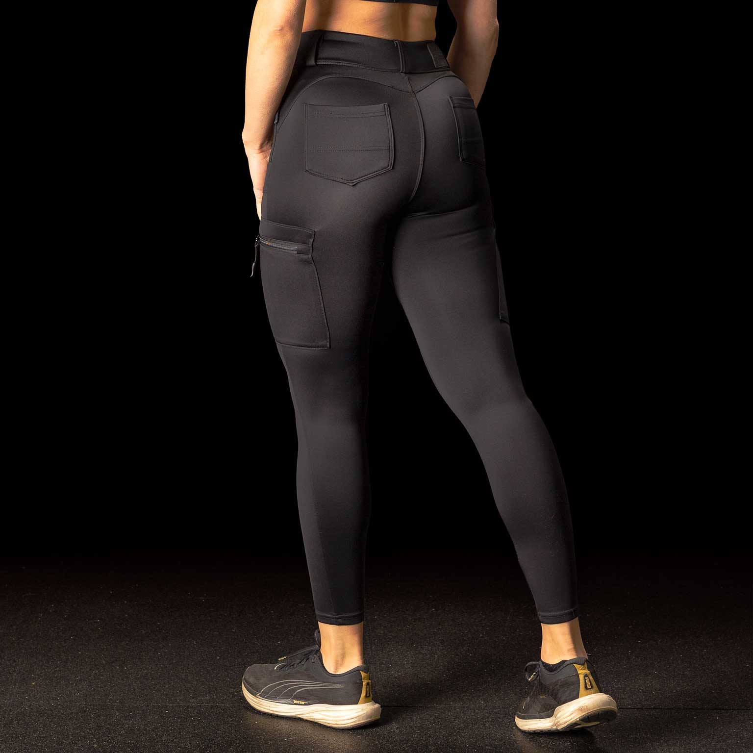 BRASIL BEAUTY Giselle Tactical Leggings – Black