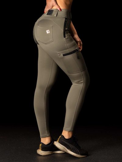 BRASIL BEAUTY Giselle Tactical Leggings – Olive Green