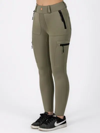 BRASIL BEAUTY Giselle Tactical Leggings – Olive Green