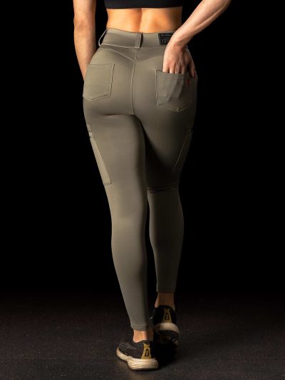 BRASIL BEAUTY Giselle Tactical Leggings – Olive Green