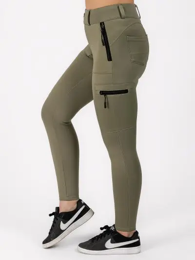 BRASIL BEAUTY Giselle Tactical Leggings – Olive Green