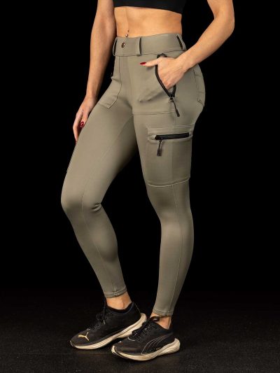 BRASIL BEAUTY Giselle Tactical Leggings – Olive Green