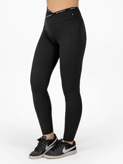 BRASIL BEAUTY Lily Cross-Waist Heart Leggings
