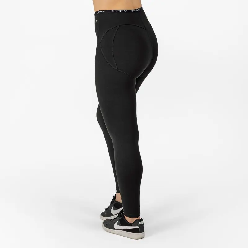 BRASIL BEAUTY Lily Cross-Waist Heart Leggings