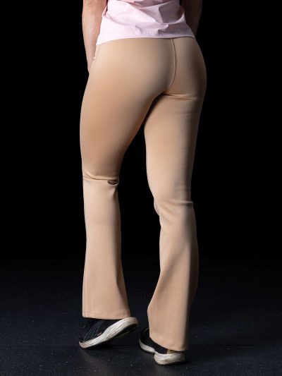 BRASIL BEAUTY Zara Flare Leggings – Sand Beige