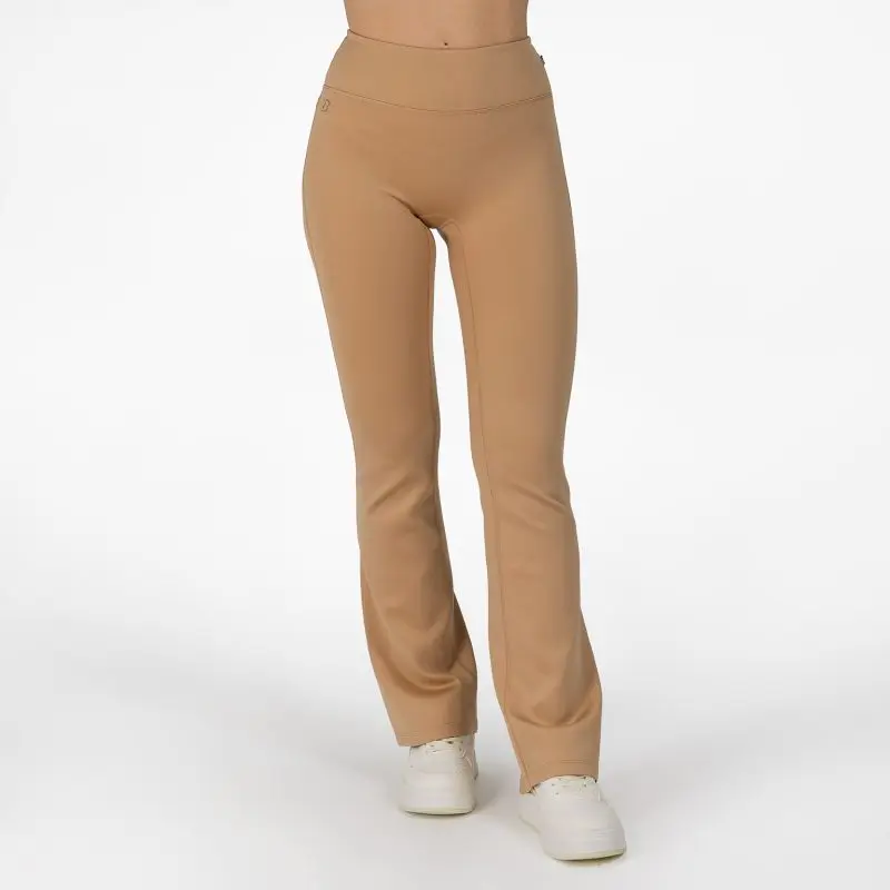 BRASIL BEAUTY Zara Flare Leggings – Sand Beige