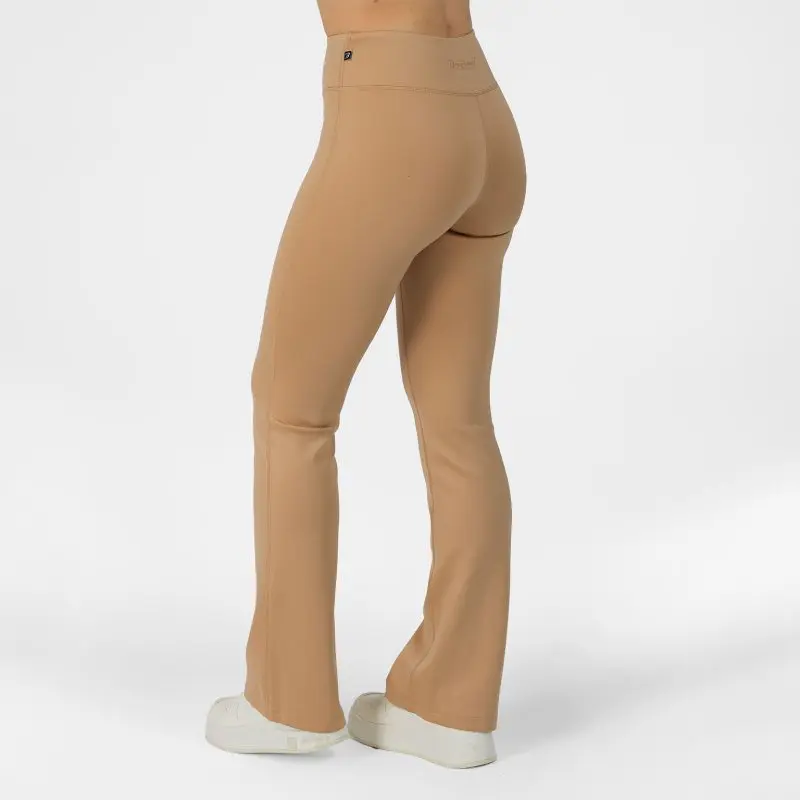 BRASIL BEAUTY Zara Flare Leggings – Sand Beige