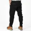 GAZOZ Cargo Trousers 9396 Black