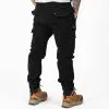 GAZOZ Cargo Trousers 9396 Black