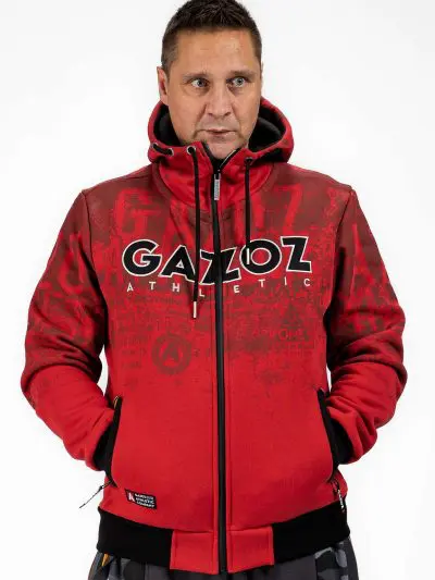 GAZOZ ONE Rico 8 Hoodie - Red