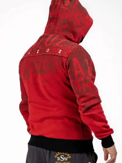 GAZOZ ONE Rico 8 Hoodie - Red