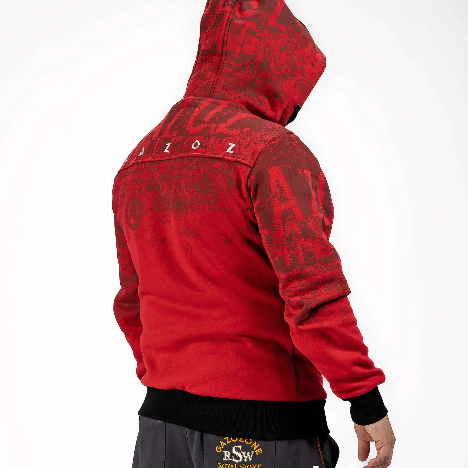 GAZOZ ONE Rico 8 Hoodie - Red