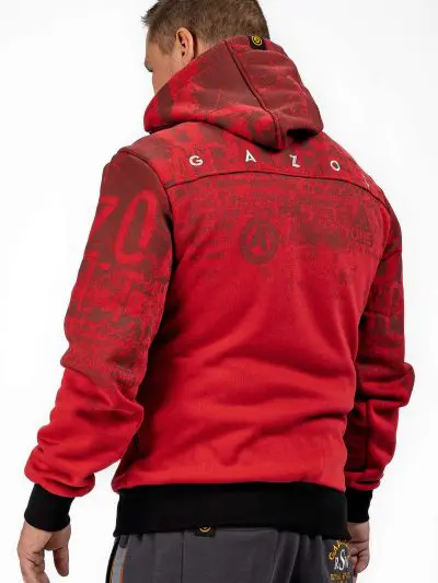 GAZOZ ONE Rico 8 Hoodie - Red