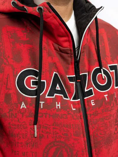 GAZOZ ONE Rico 8 Hoodie - Red