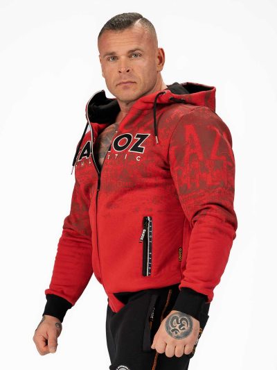 GAZOZ ONE Rico 8 Hoodie - Red