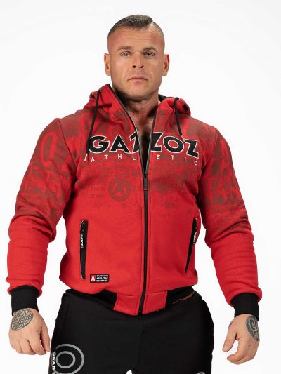 GAZOZ ONE Rico 8 Hoodie - Red